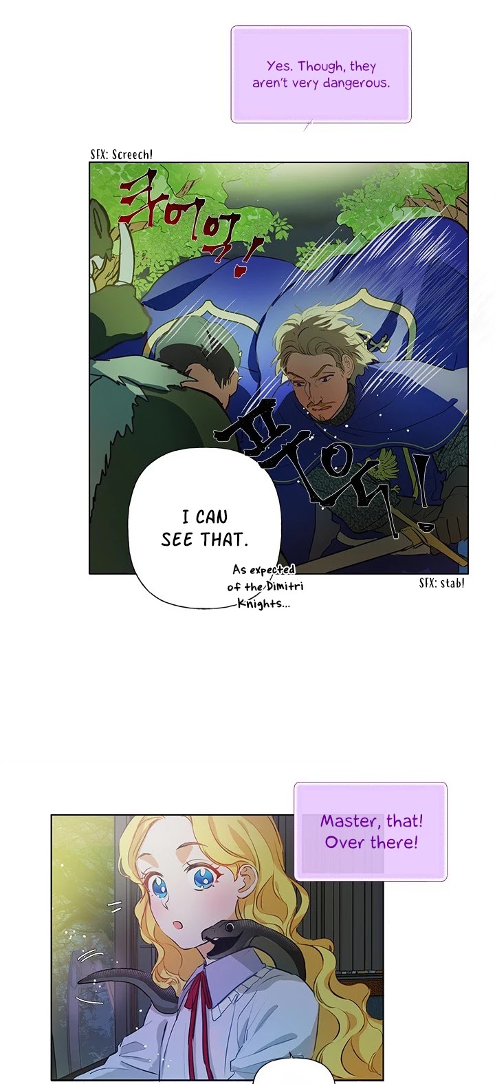 The Golden Haired Elementalist Chapter 11 page 4 - Chapter 11
