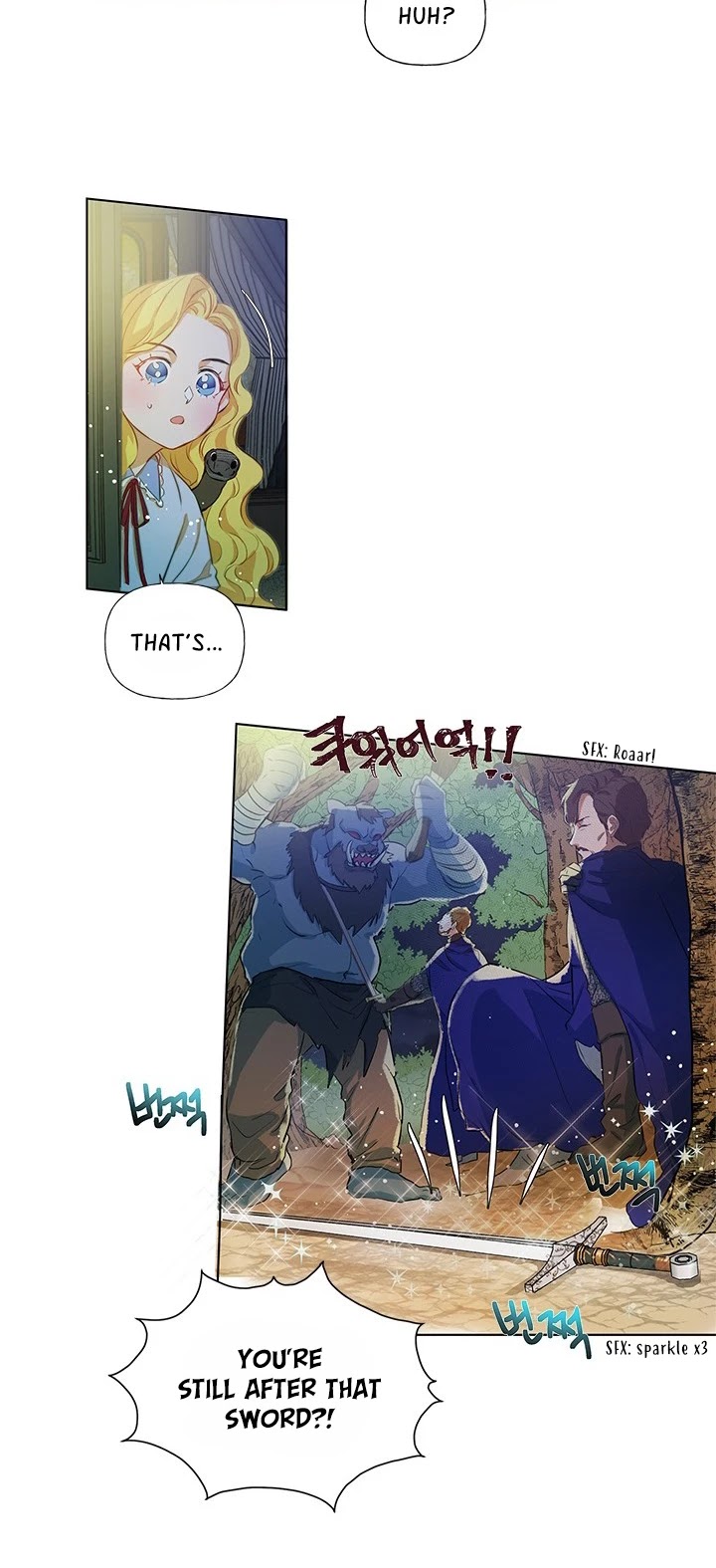 The Golden Haired Elementalist Chapter 11 page 5 - Chapter 11