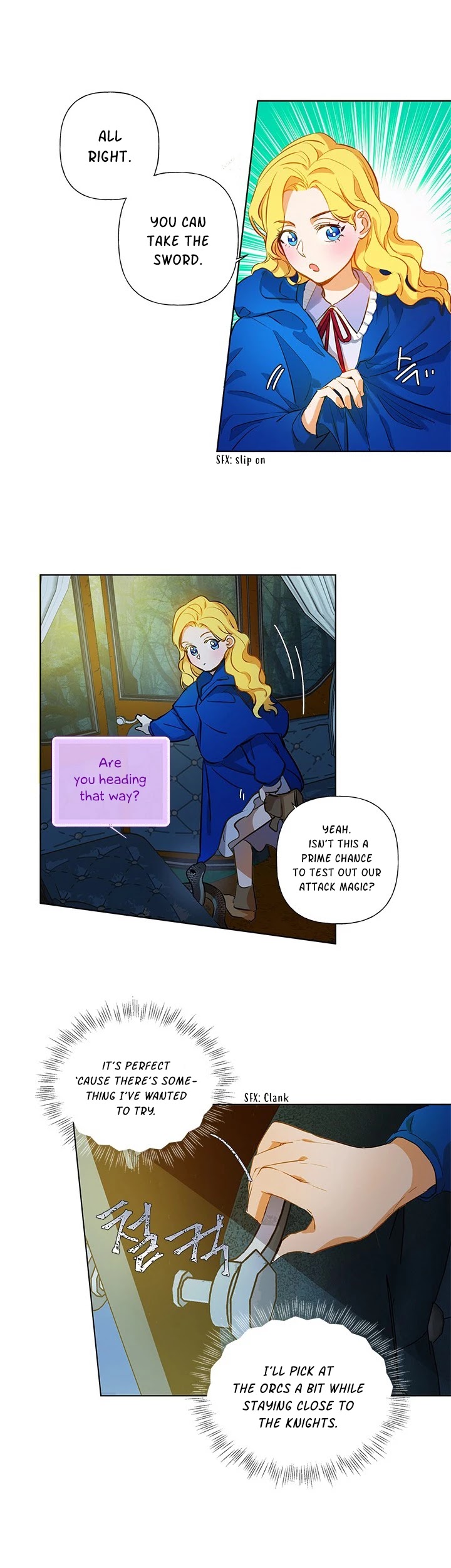 The Golden Haired Elementalist Chapter 11 page 7 - Chapter 11