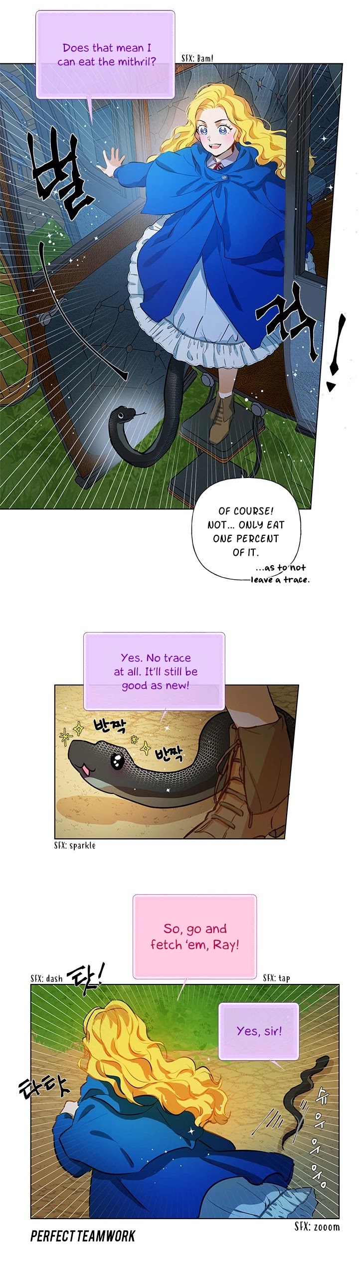 The Golden Haired Elementalist Chapter 11 page 8 - Chapter 11
