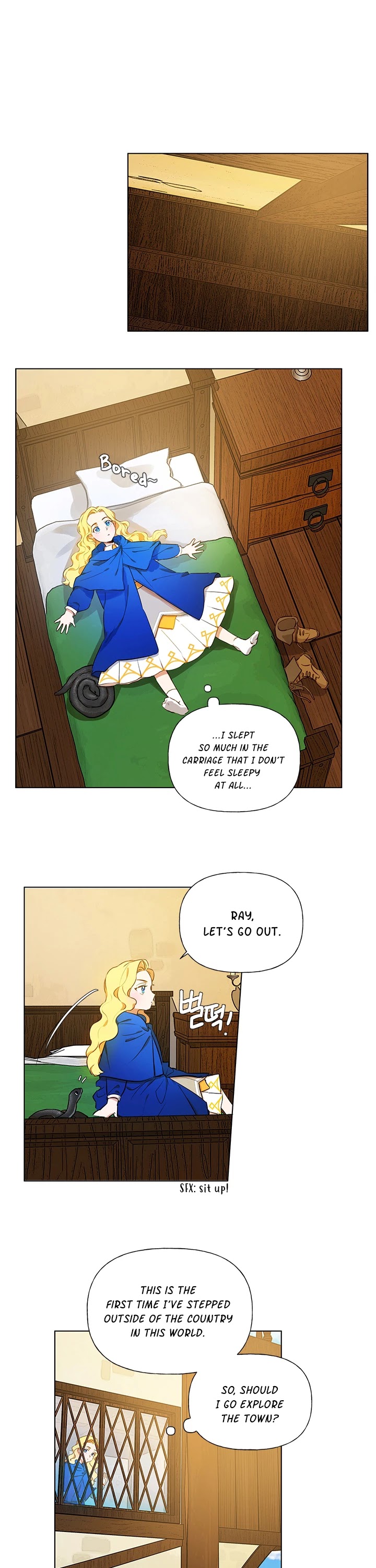 The Golden Haired Elementalist Chapter 12 page 1 - Chapter 12