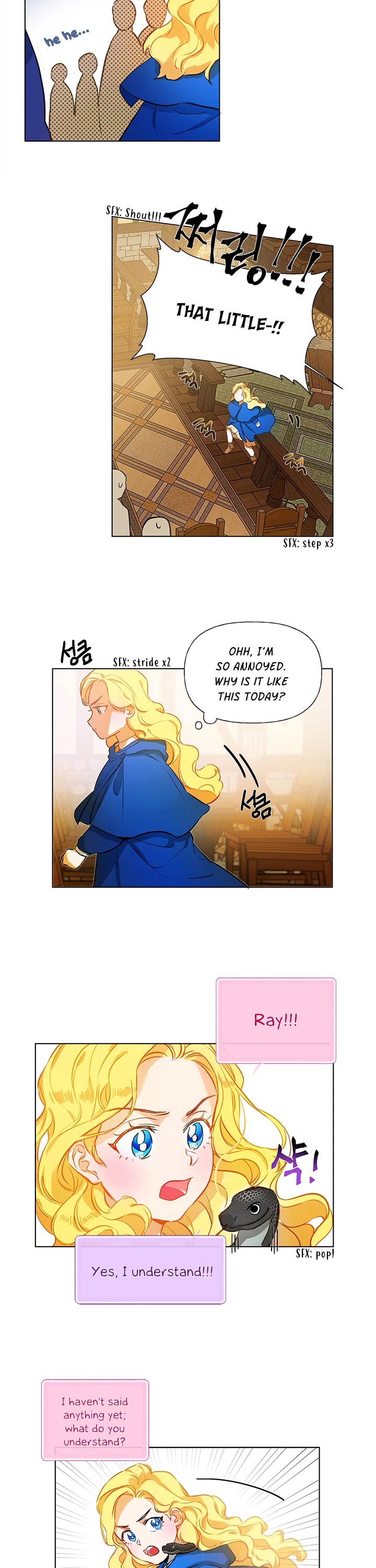 The Golden Haired Elementalist Chapter 12 page 16 - Chapter 12
