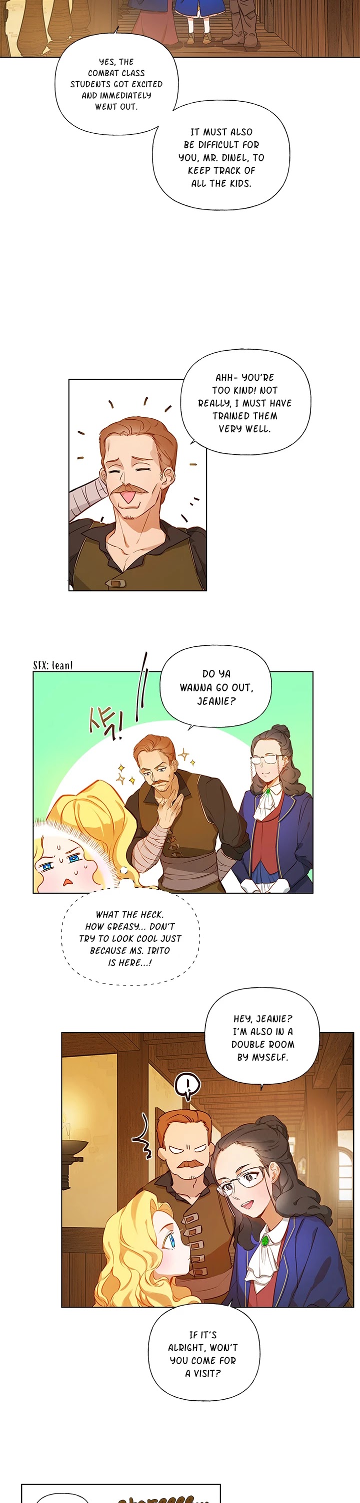 The Golden Haired Elementalist Chapter 12 page 5 - Chapter 12