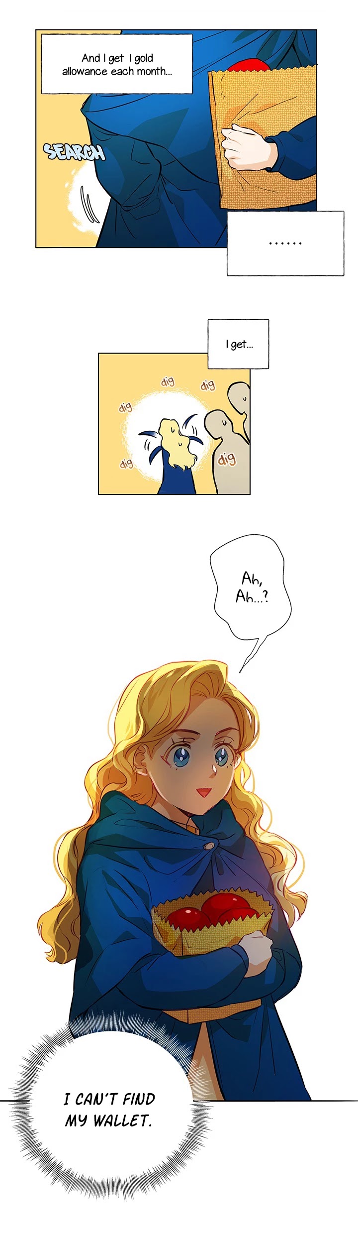 The Golden Haired Elementalist Chapter 13 page 11 - Chapter 13