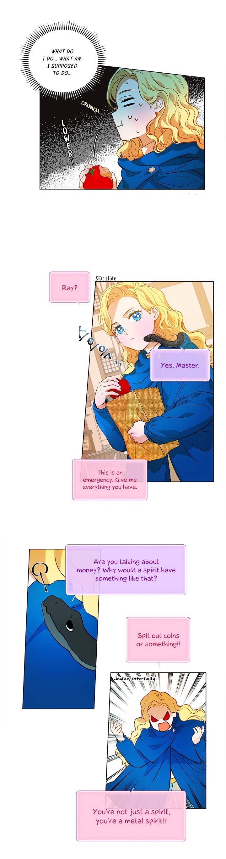 The Golden Haired Elementalist Chapter 13 page 14 - Chapter 13