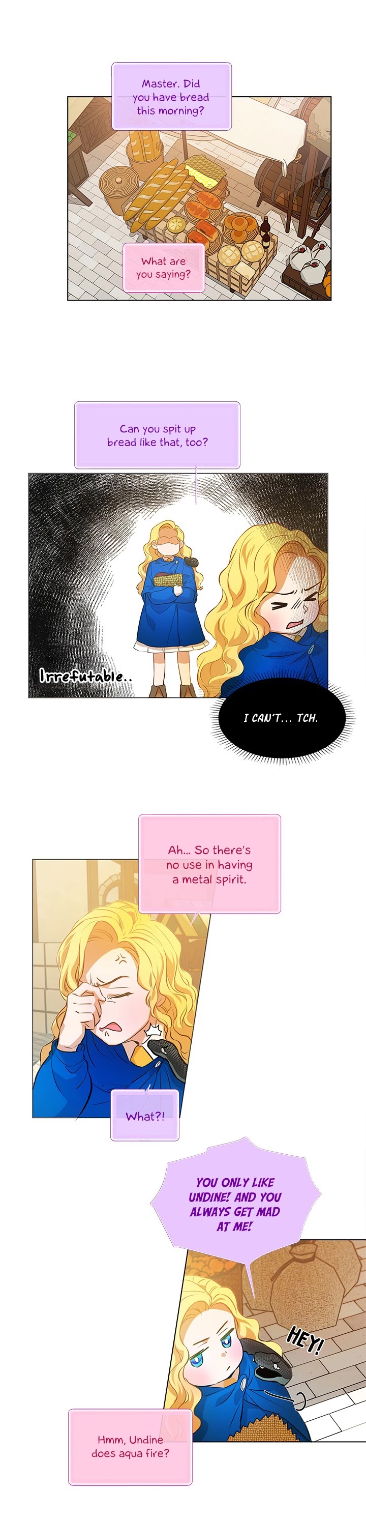 The Golden Haired Elementalist Chapter 13 page 15 - Chapter 13
