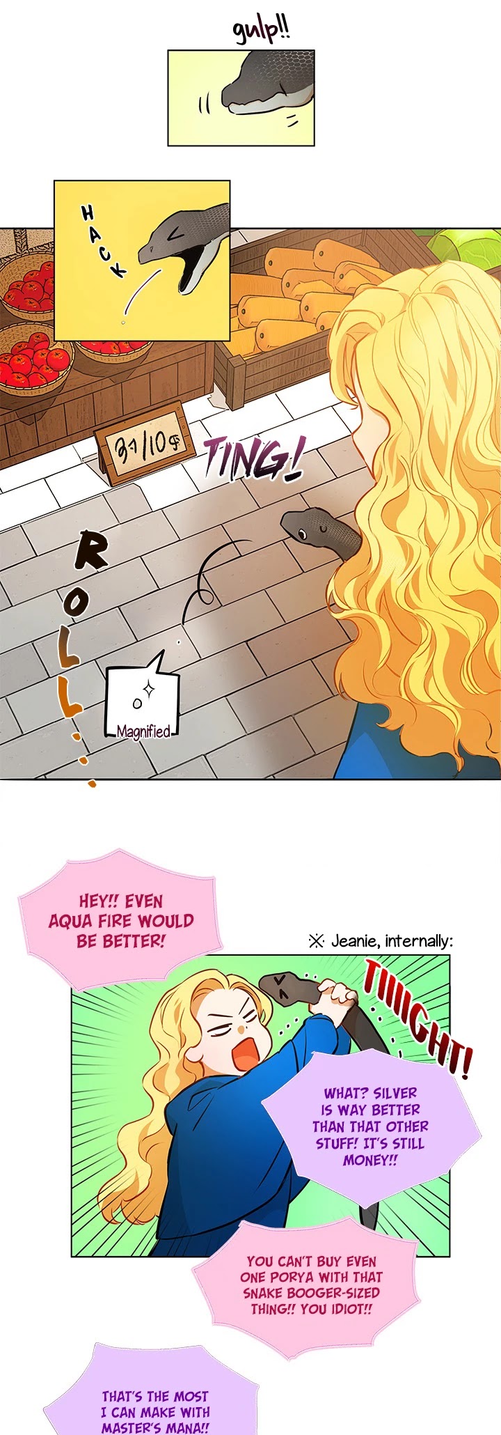 The Golden Haired Elementalist Chapter 13 page 17 - Chapter 13