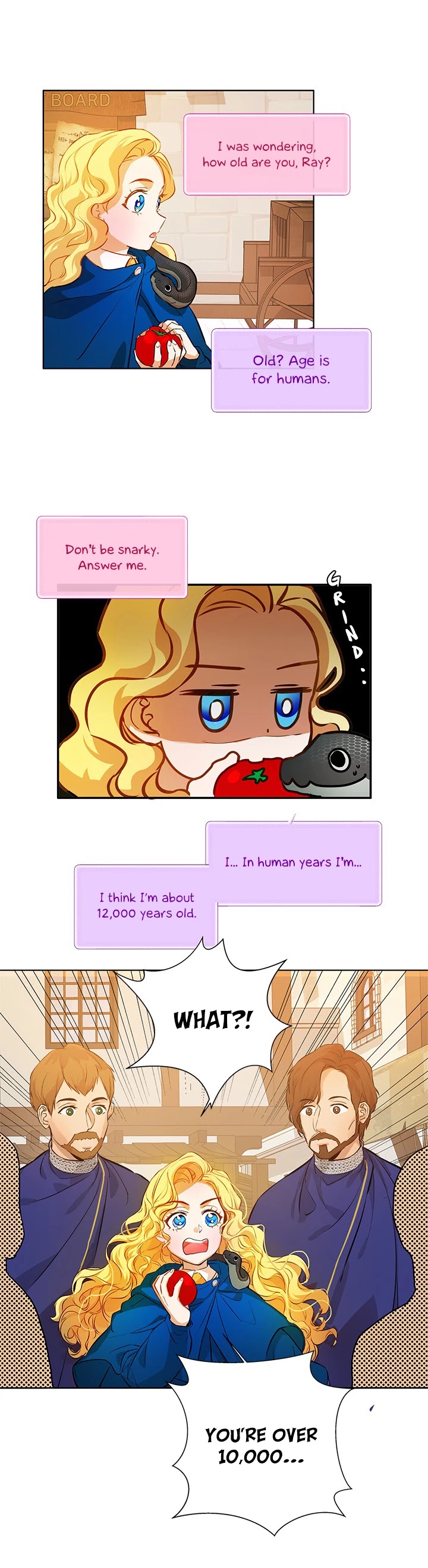 The Golden Haired Elementalist Chapter 13 page 21 - Chapter 13