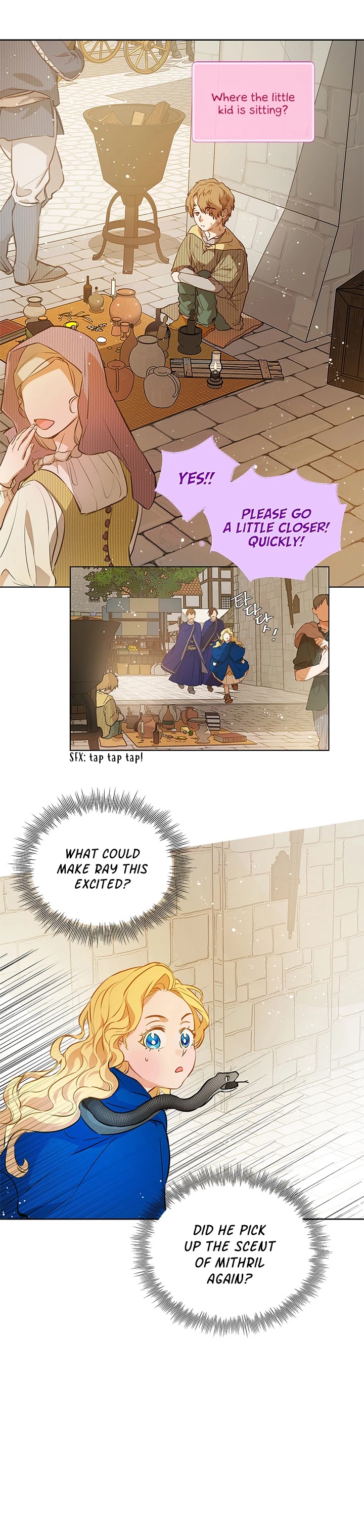 The Golden Haired Elementalist Chapter 14 page 1 - Chapter 14