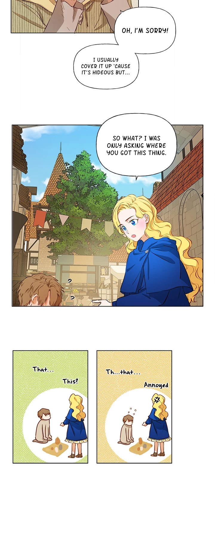 The Golden Haired Elementalist Chapter 14 page 12 - Chapter 14