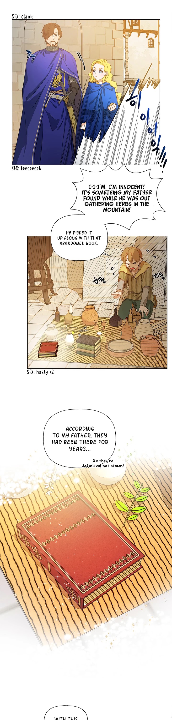 The Golden Haired Elementalist Chapter 14 page 13 - Chapter 14