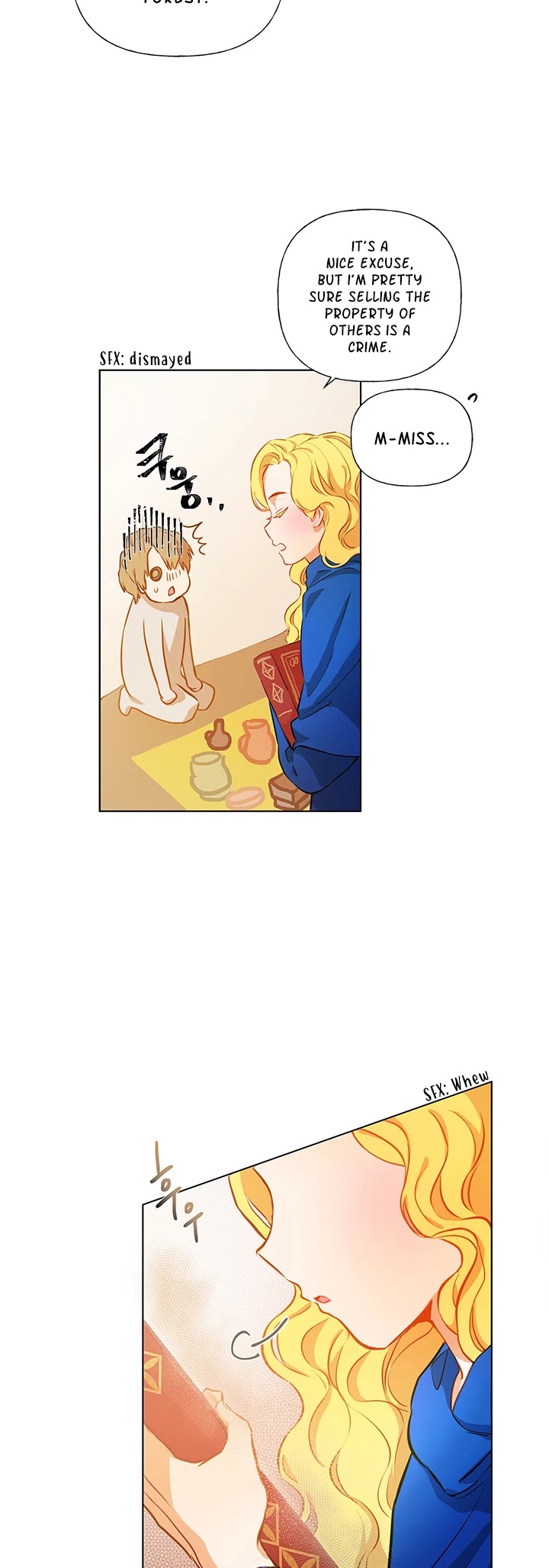 The Golden Haired Elementalist Chapter 14 page 15 - Chapter 14