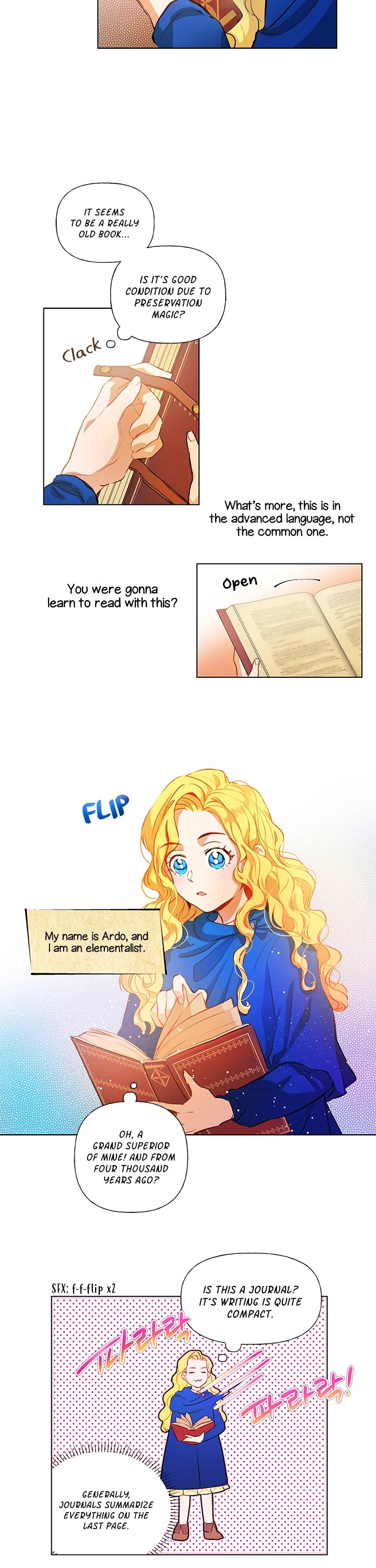 The Golden Haired Elementalist Chapter 14 page 16 - Chapter 14