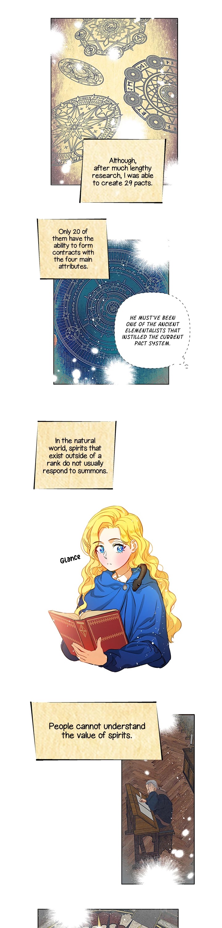 The Golden Haired Elementalist Chapter 14 page 19 - Chapter 14