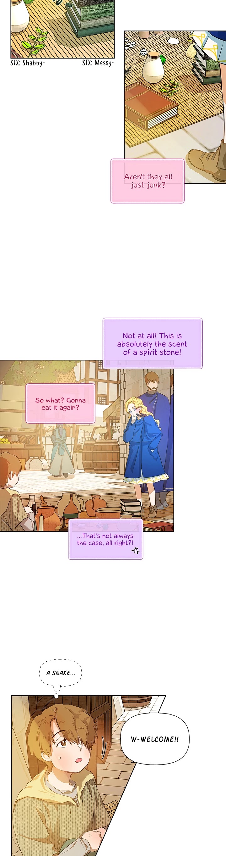 The Golden Haired Elementalist Chapter 14 page 3 - Chapter 14