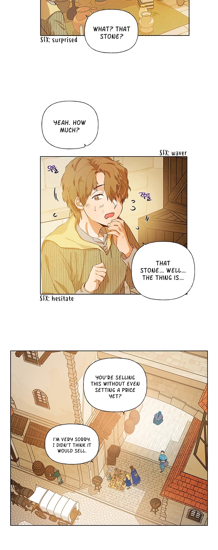 The Golden Haired Elementalist Chapter 14 page 8 - Chapter 14