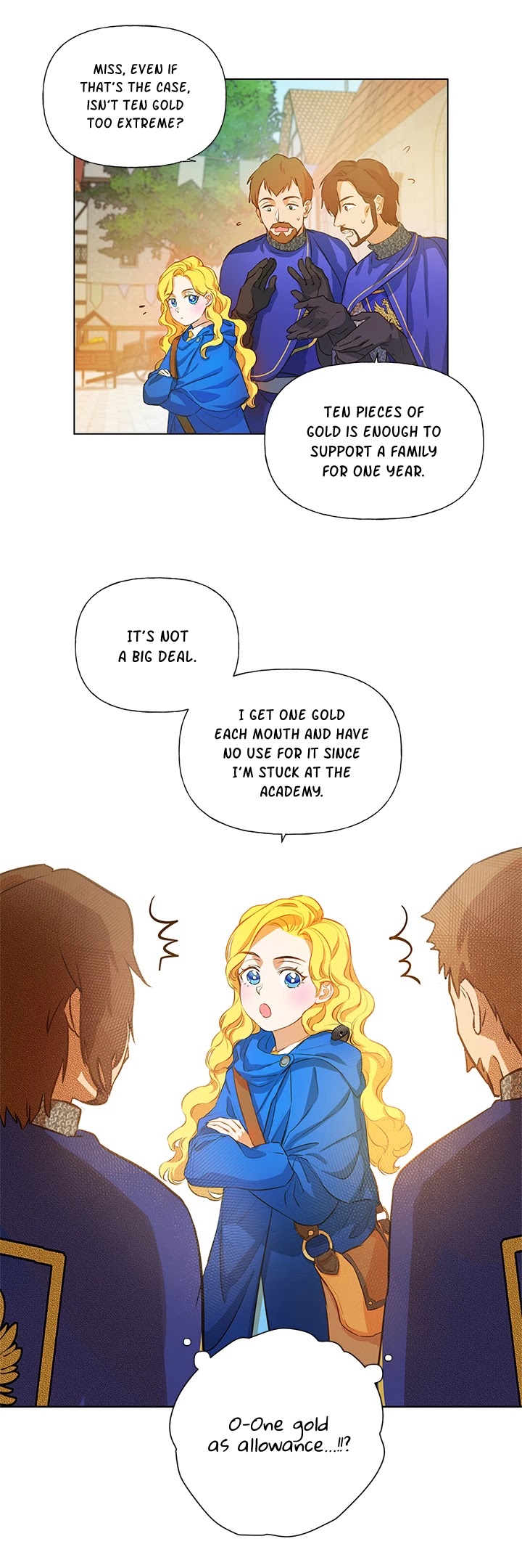 The Golden Haired Elementalist Chapter 15 page 11 - Chapter 15