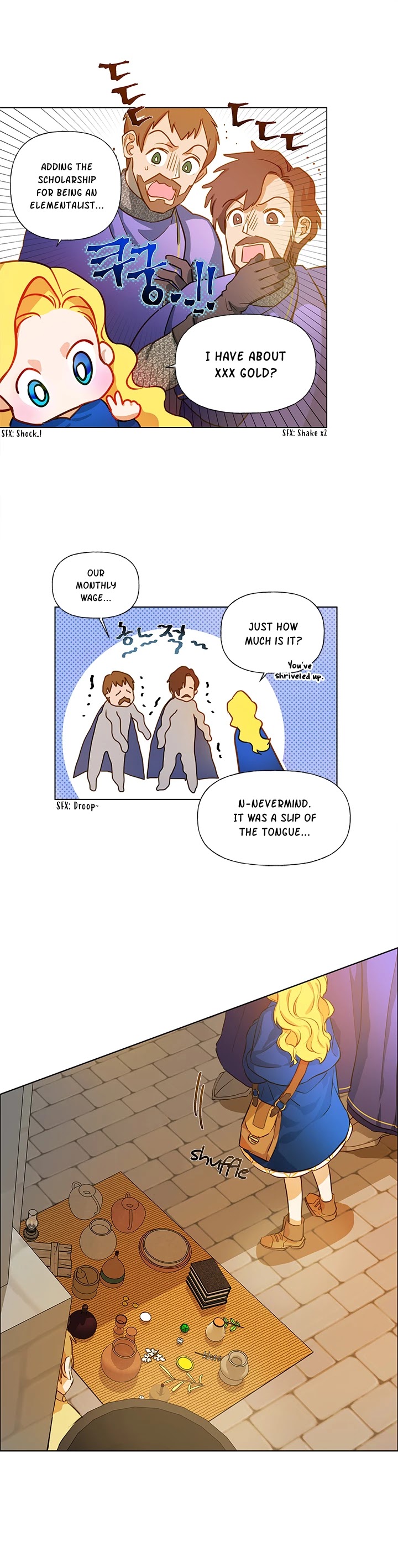 The Golden Haired Elementalist Chapter 15 page 12 - Chapter 15