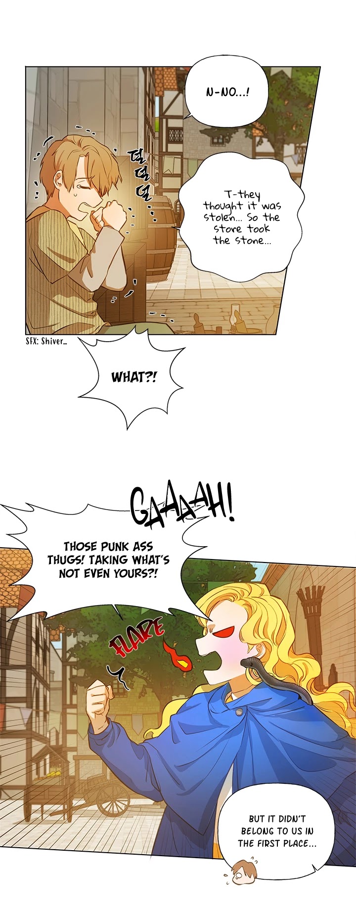 The Golden Haired Elementalist Chapter 15 page 4 - Chapter 15