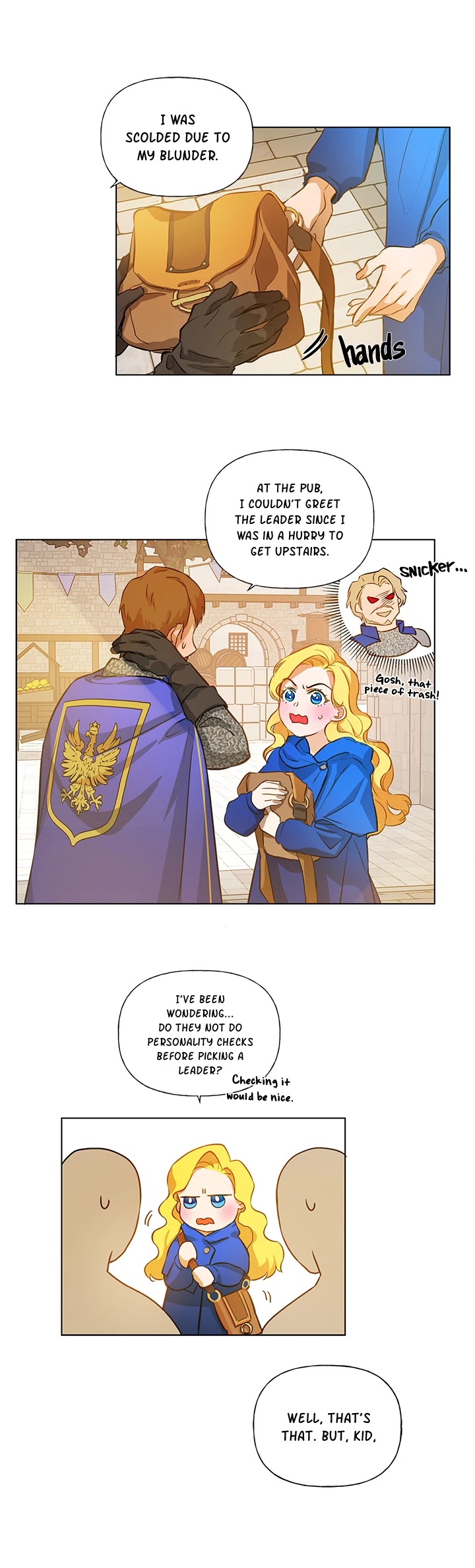 The Golden Haired Elementalist Chapter 15 page 6 - Chapter 15