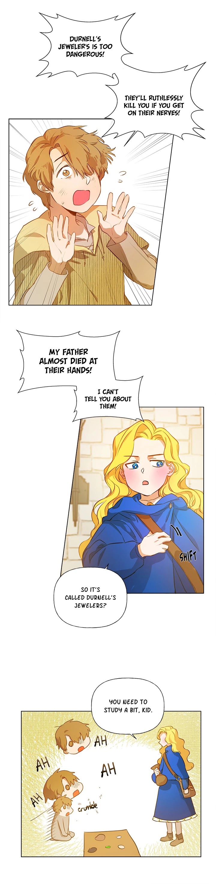 The Golden Haired Elementalist Chapter 15 page 8 - Chapter 15