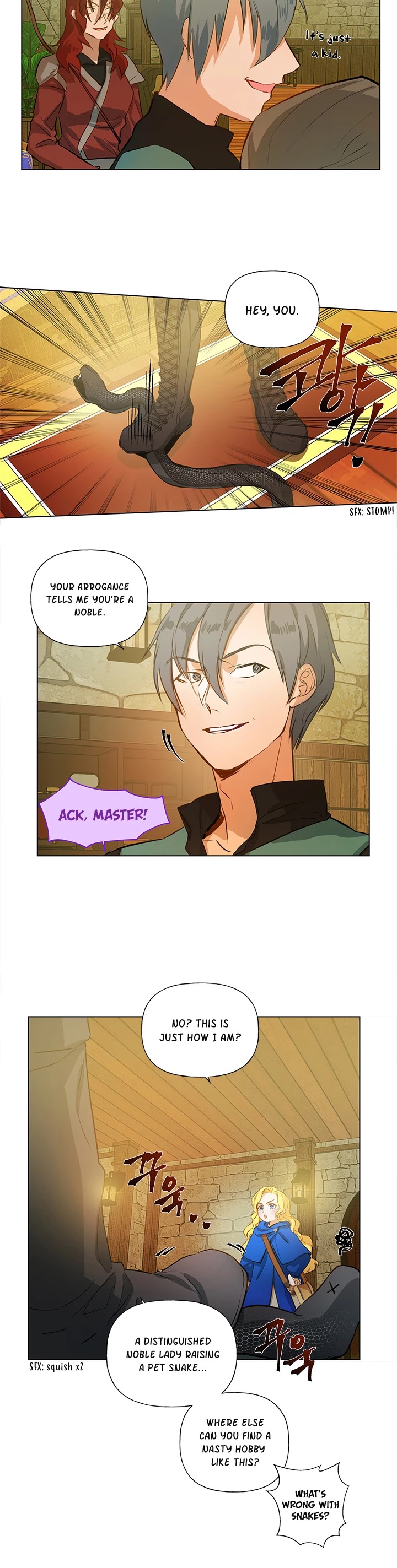 The Golden Haired Elementalist Chapter 16 page 2 - Chapter 16