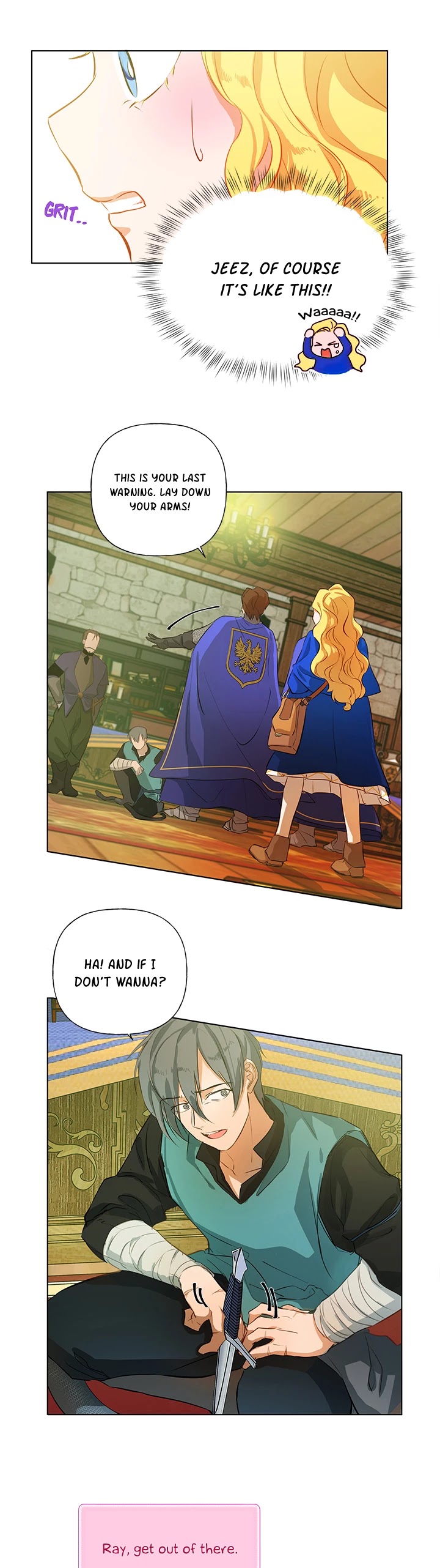 The Golden Haired Elementalist Chapter 16 page 7 - Chapter 16