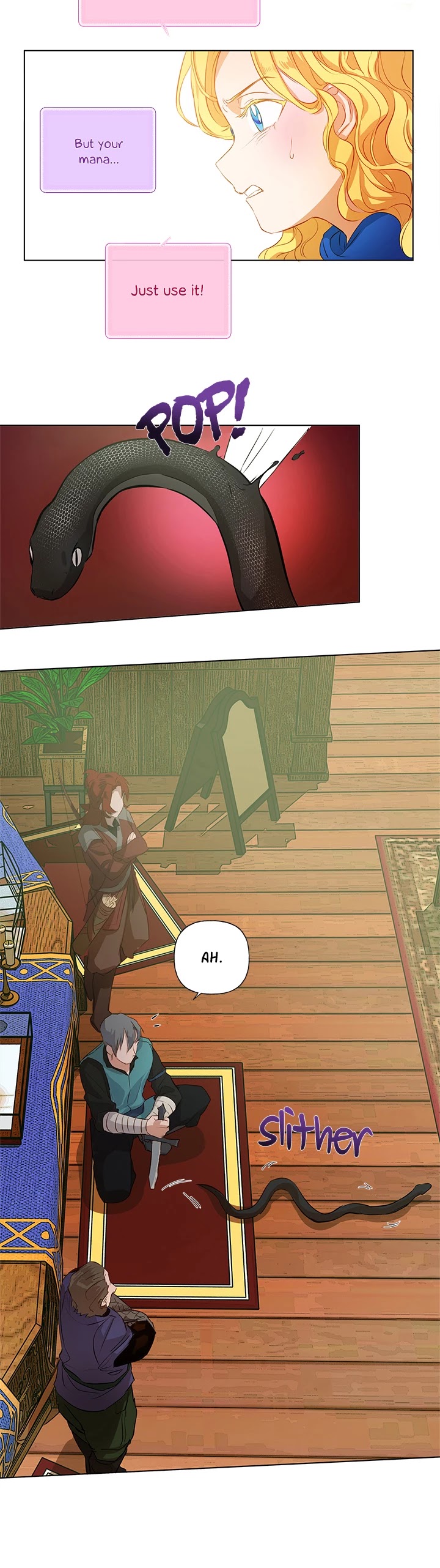 The Golden Haired Elementalist Chapter 16 page 8 - Chapter 16