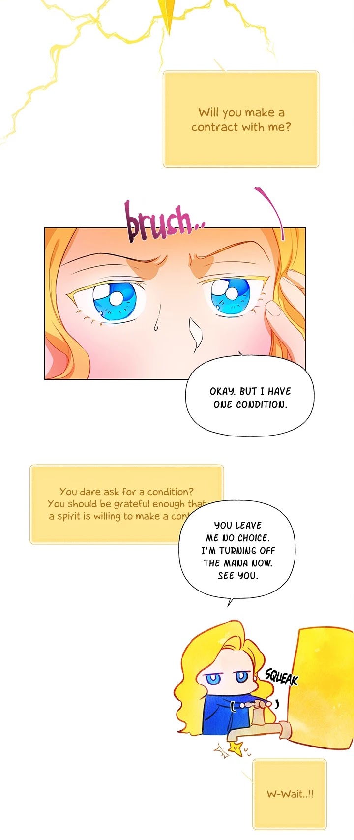 The Golden Haired Elementalist Chapter 17 page 13 - Chapter 17