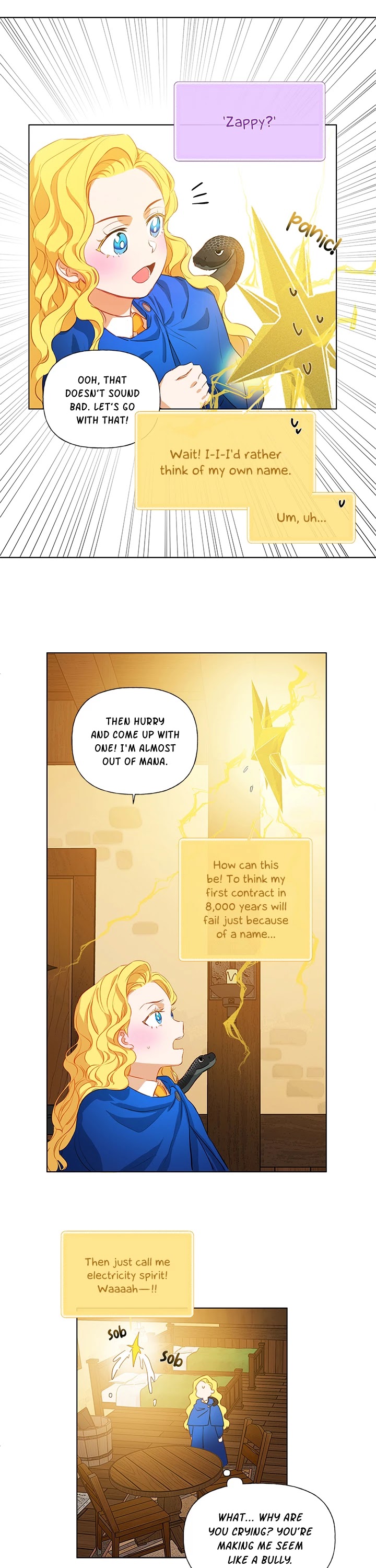 The Golden Haired Elementalist Chapter 17 page 17 - Chapter 17