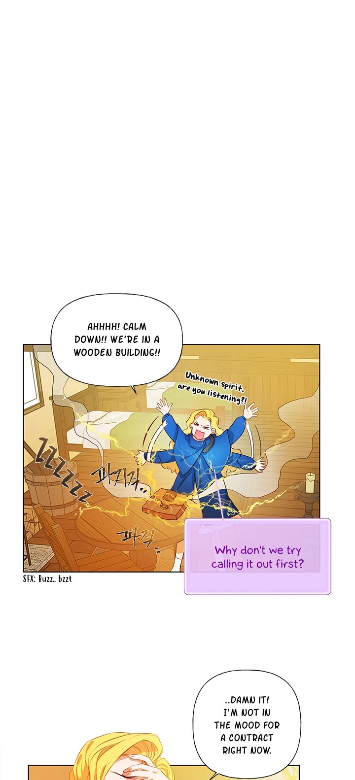The Golden Haired Elementalist Chapter 17 page 2 - Chapter 17