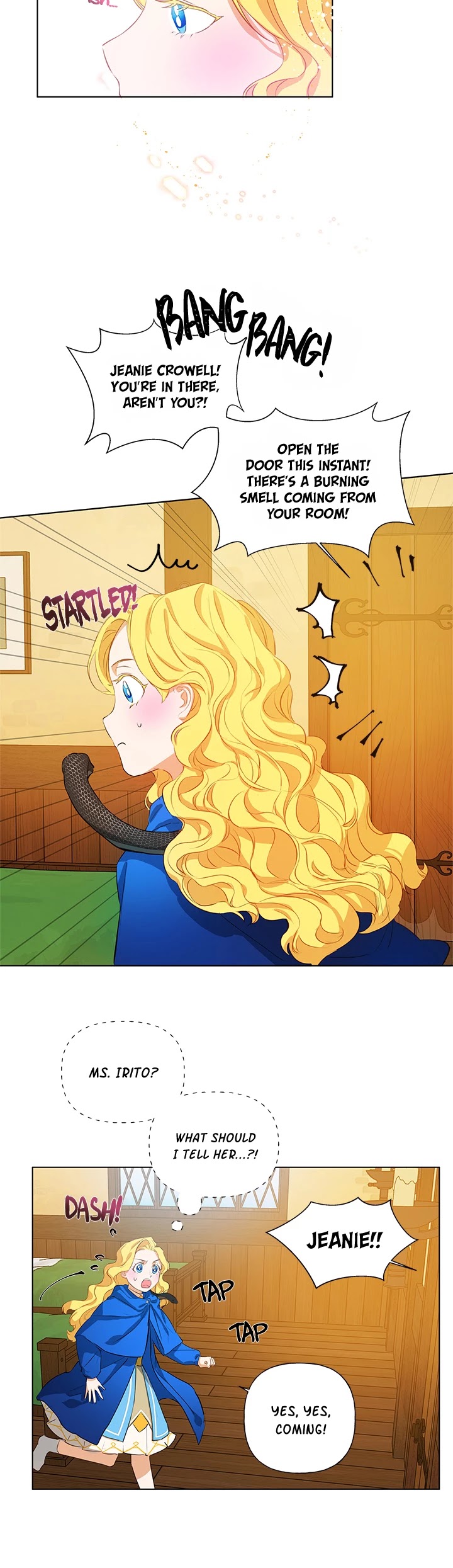 The Golden Haired Elementalist Chapter 17 page 23 - Chapter 17