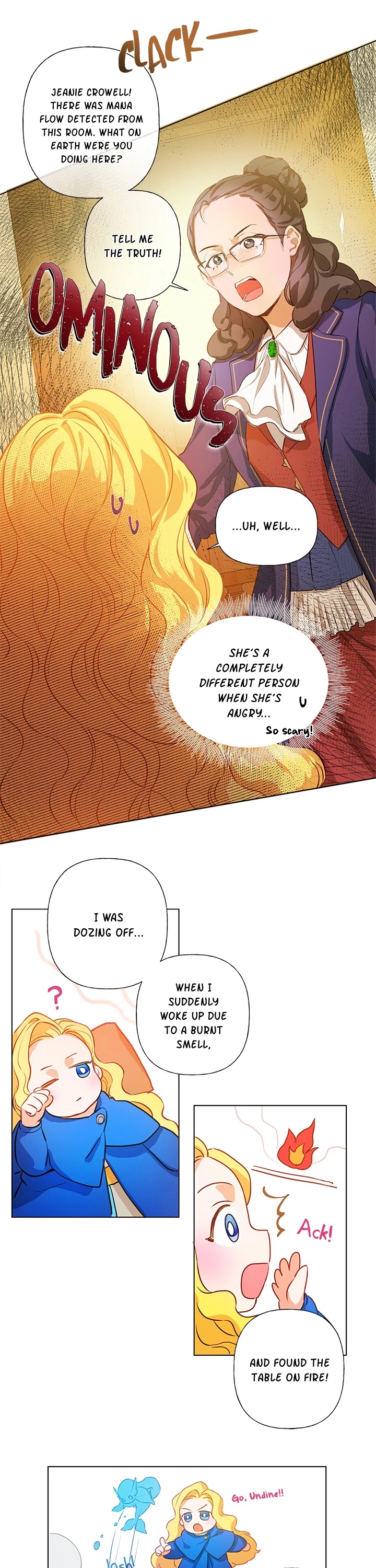 The Golden Haired Elementalist Chapter 17 page 24 - Chapter 17