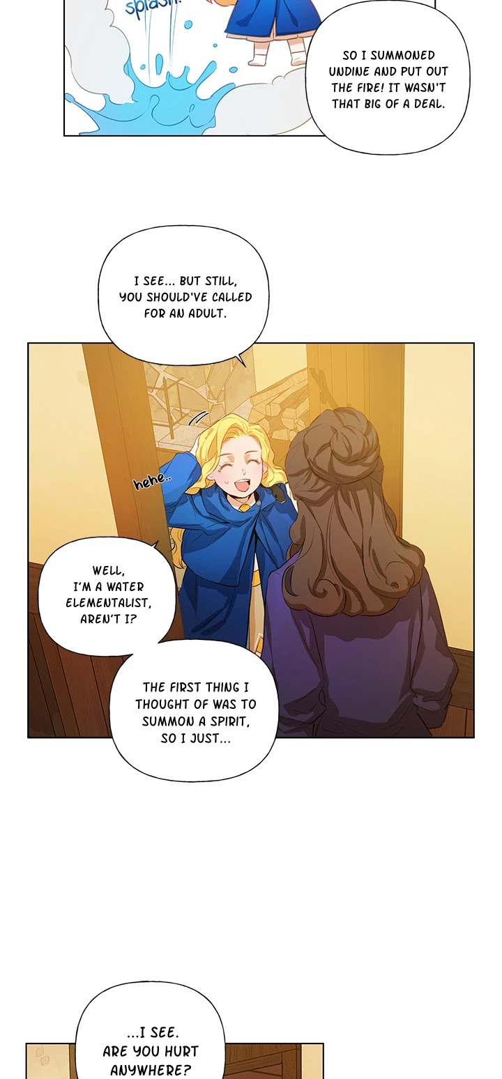 The Golden Haired Elementalist Chapter 17 page 25 - Chapter 17