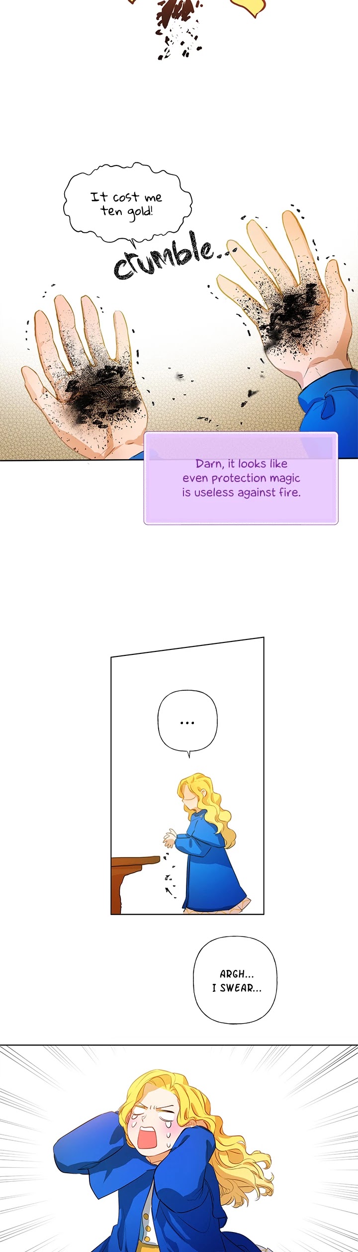 The Golden Haired Elementalist Chapter 17 page 30 - Chapter 17