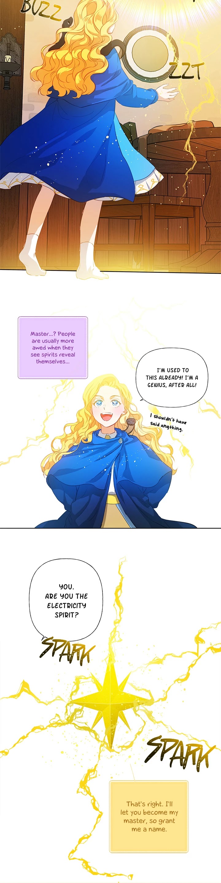 The Golden Haired Elementalist Chapter 17 page 8 - Chapter 17