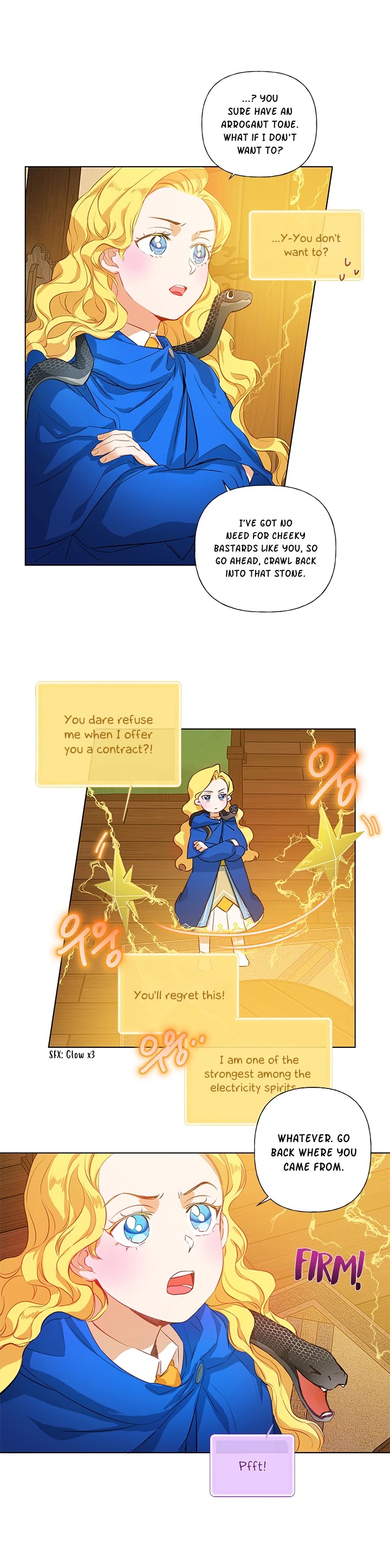 The Golden Haired Elementalist Chapter 17 page 9 - Chapter 17