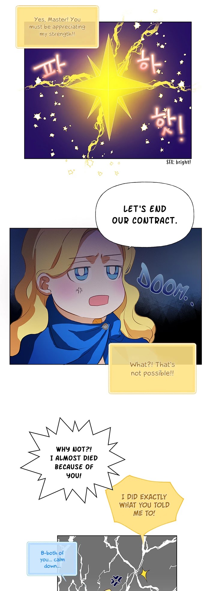 The Golden Haired Elementalist Chapter 19 page 10 - Chapter 19