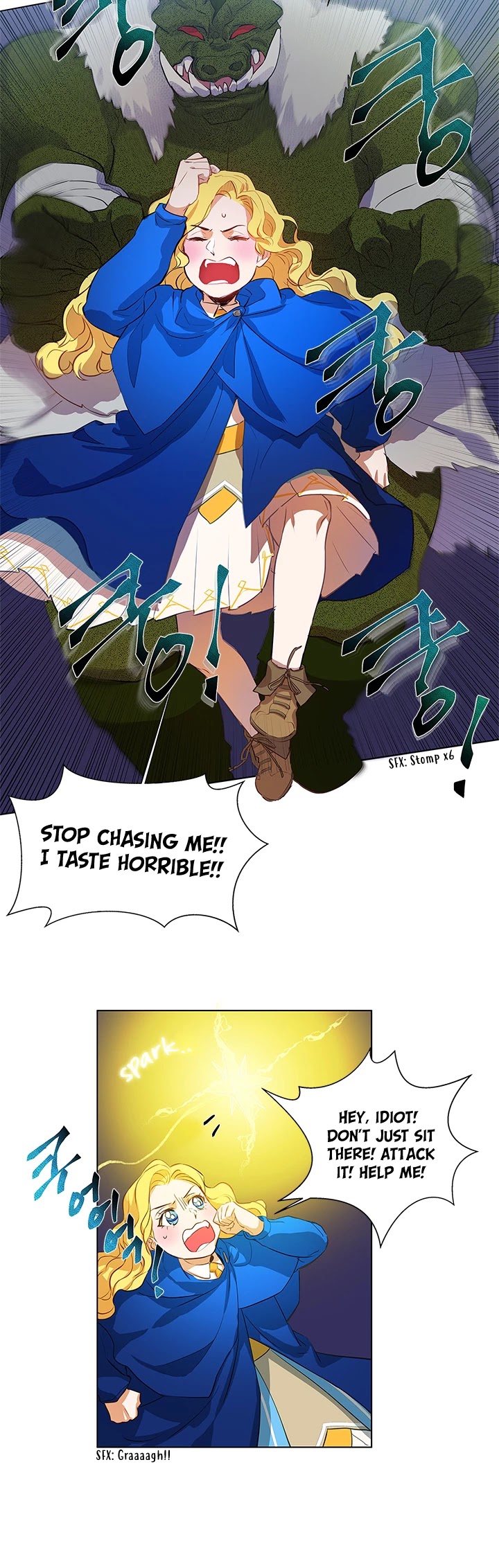 The Golden Haired Elementalist Chapter 19 page 3 - Chapter 19