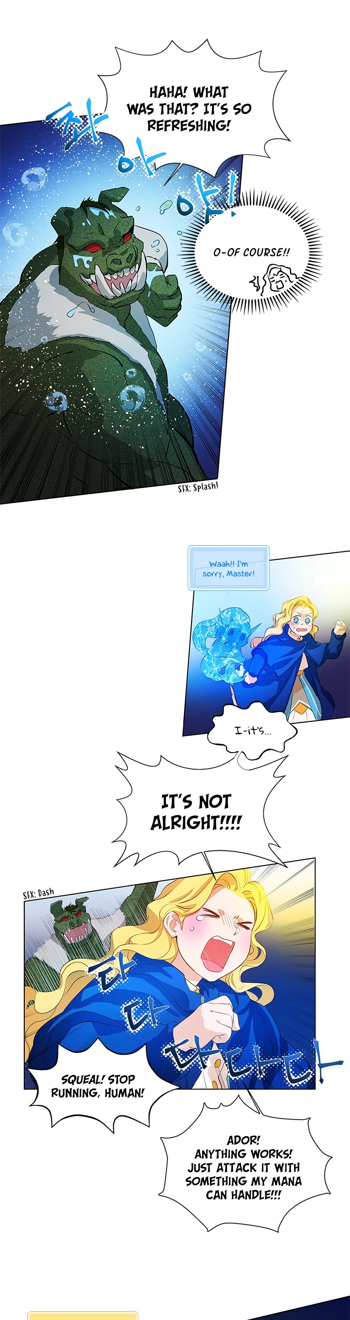 The Golden Haired Elementalist Chapter 19 page 7 - Chapter 19