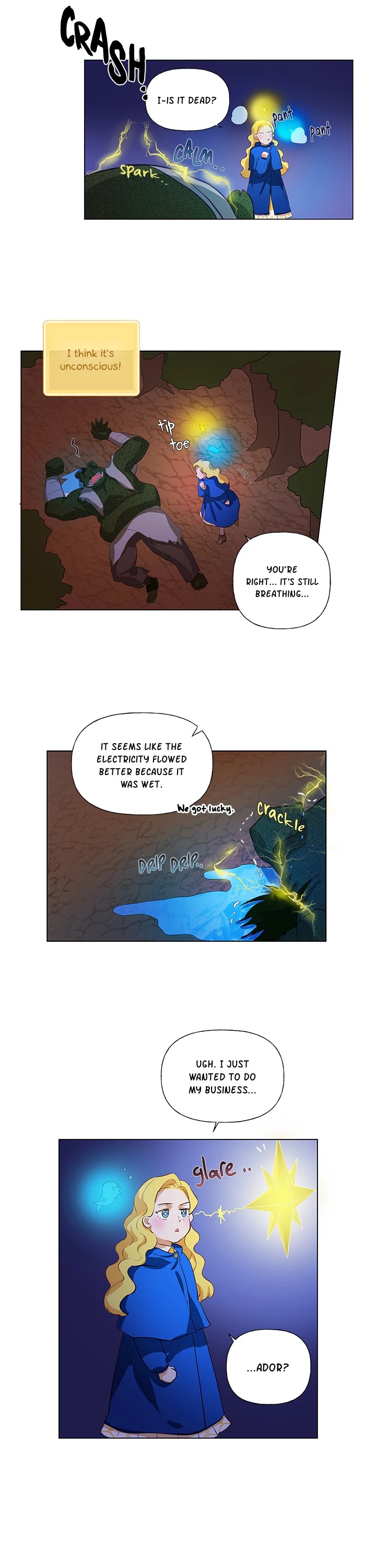 The Golden Haired Elementalist Chapter 19 page 9 - Chapter 19