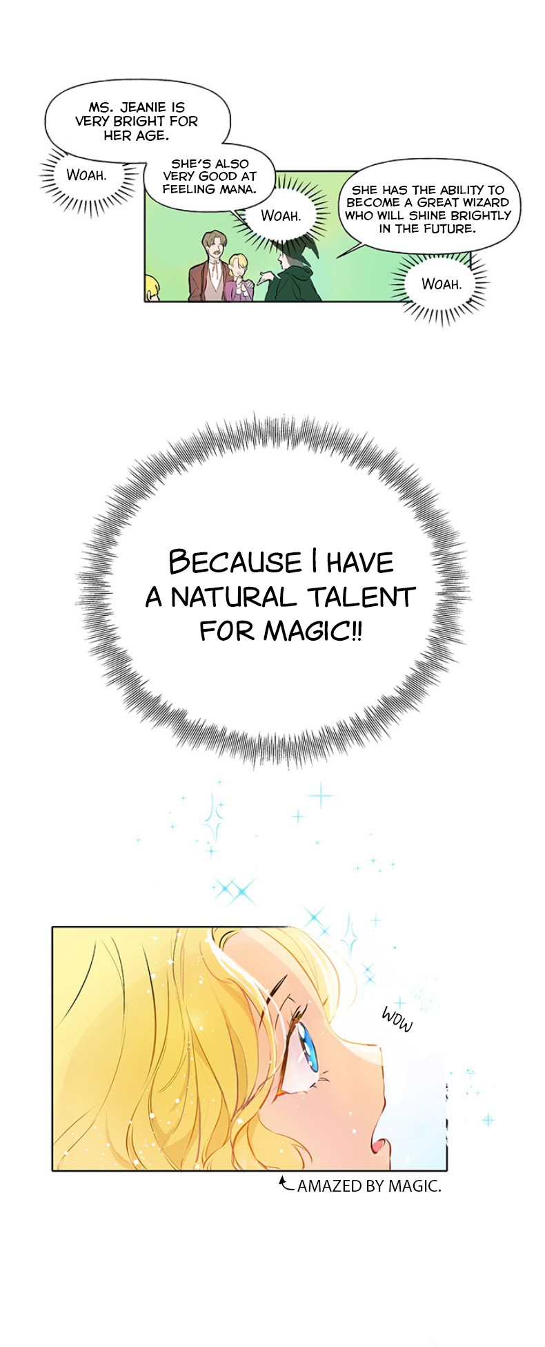 The Golden Haired Elementalist Chapter 2 page 10 - Chapter 2