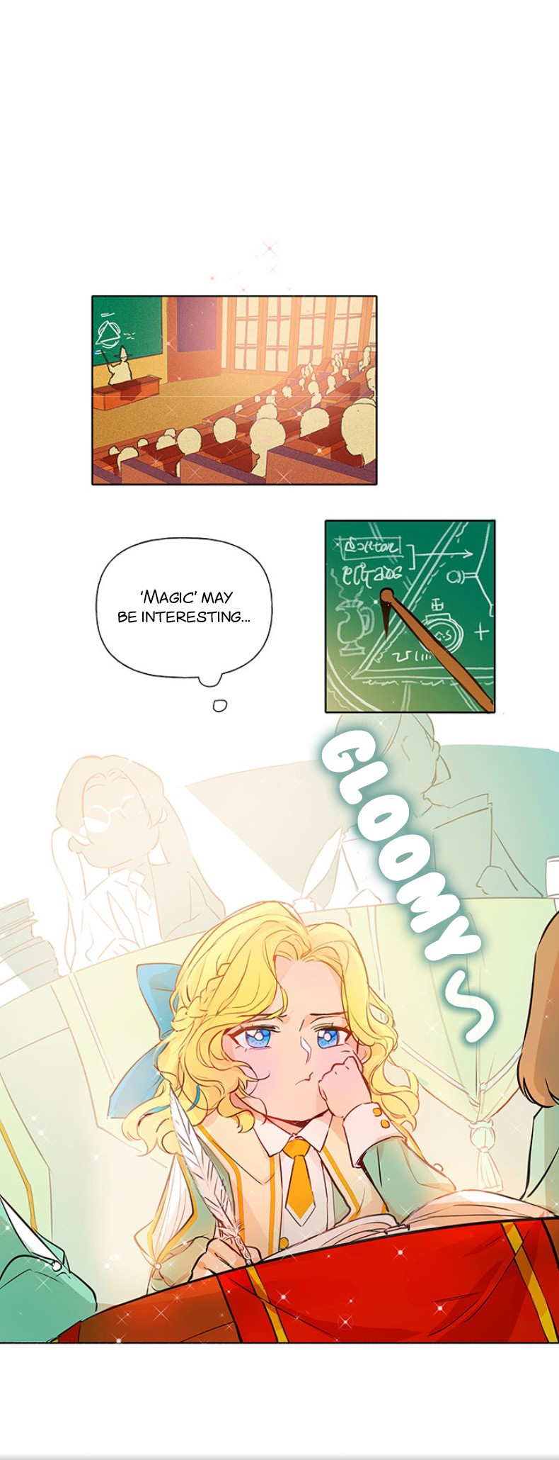 The Golden Haired Elementalist Chapter 2 page 13 - Chapter 2