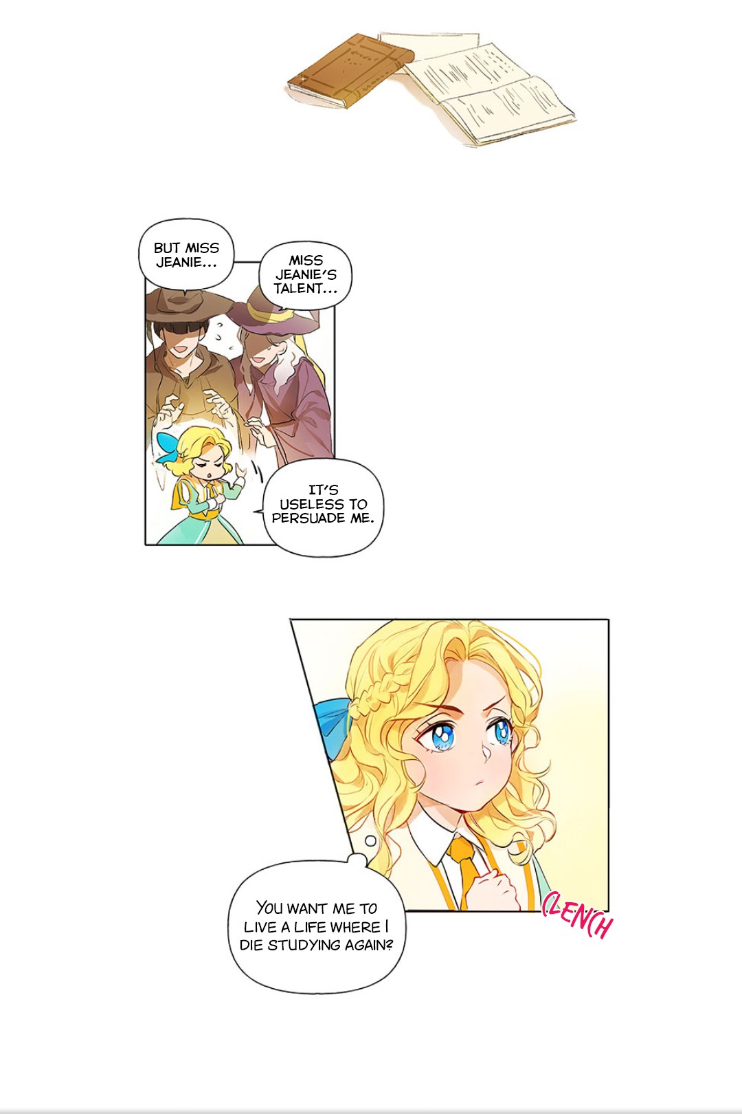 The Golden Haired Elementalist Chapter 2 page 17 - Chapter 2
