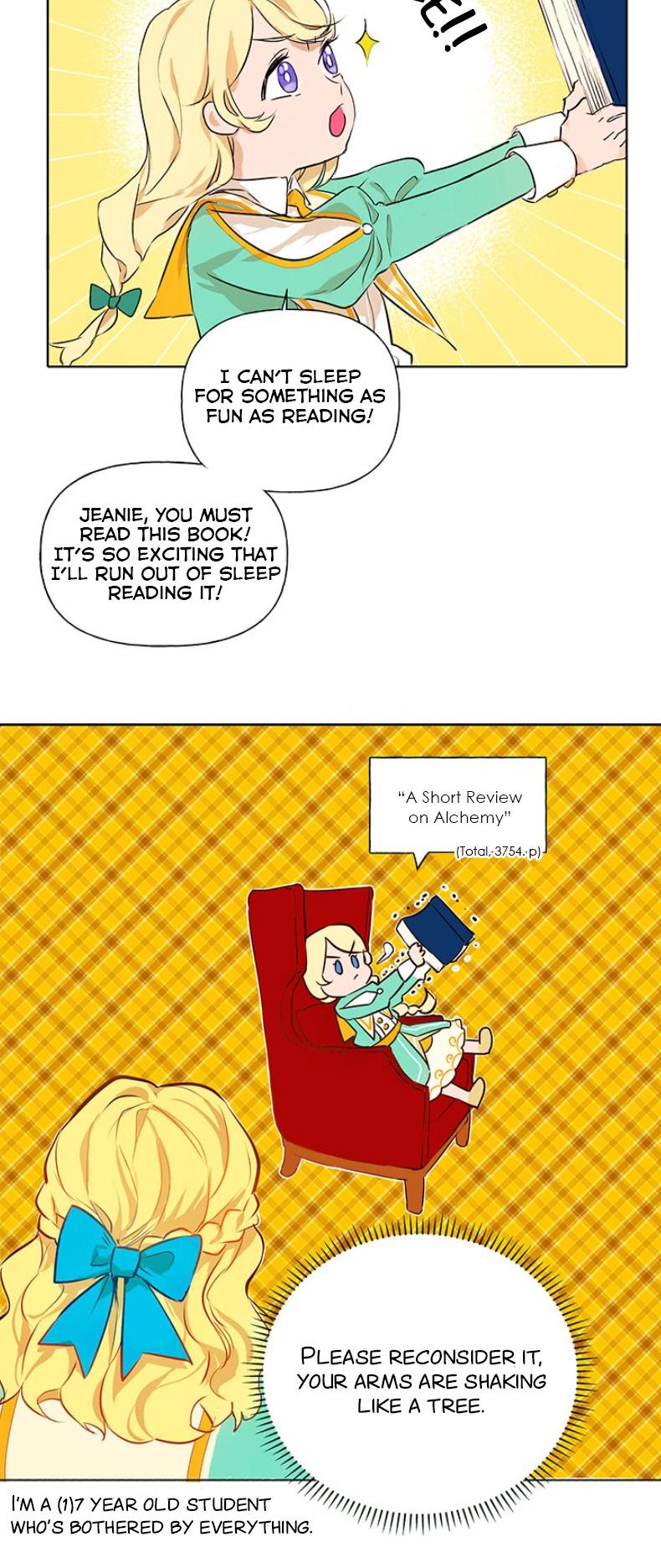 The Golden Haired Elementalist Chapter 2 page 23 - Chapter 2