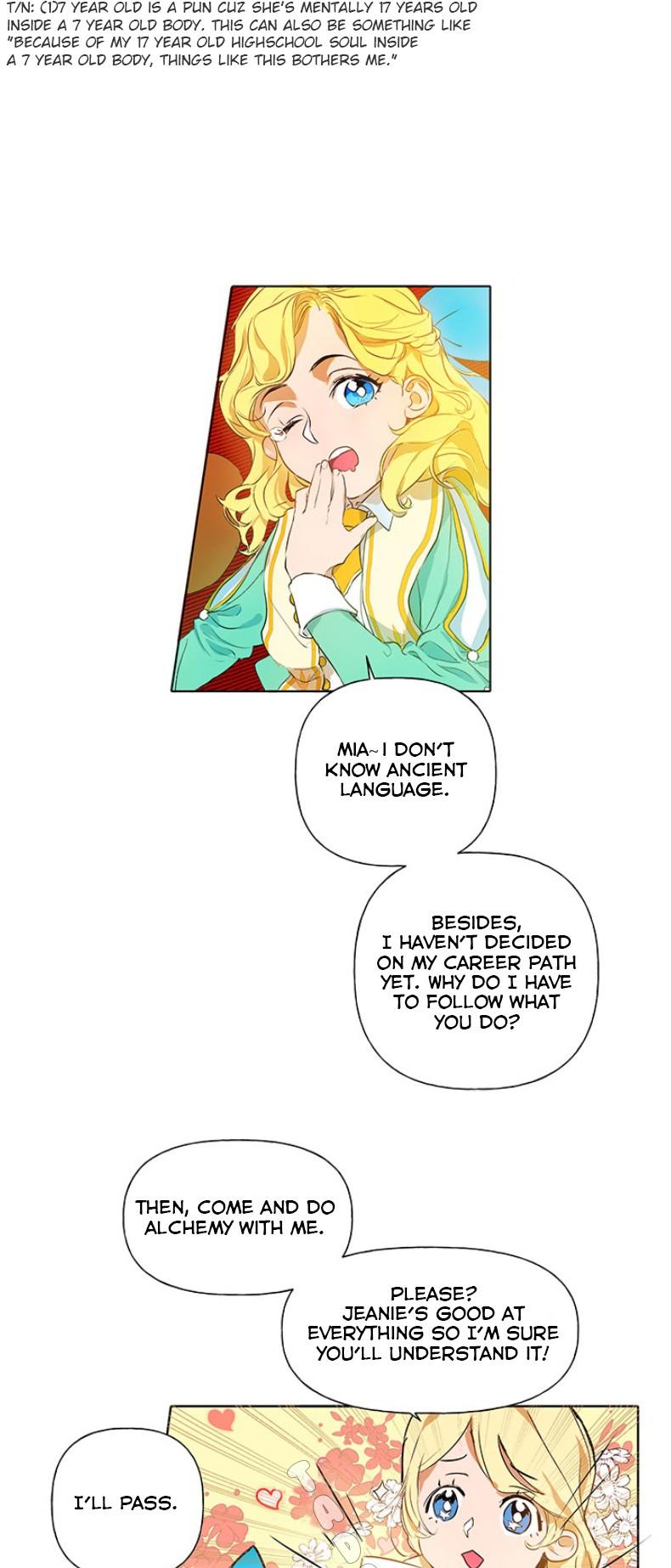 The Golden Haired Elementalist Chapter 2 page 24 - Chapter 2