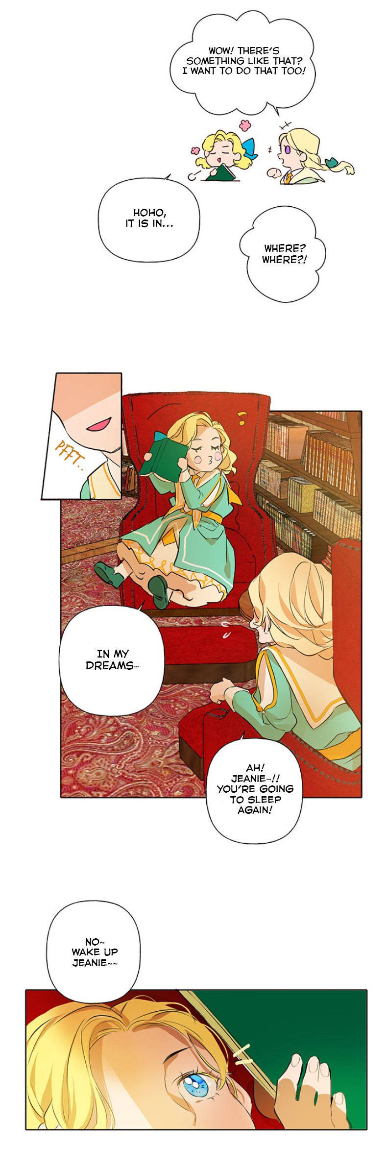 The Golden Haired Elementalist Chapter 2 page 26 - Chapter 2