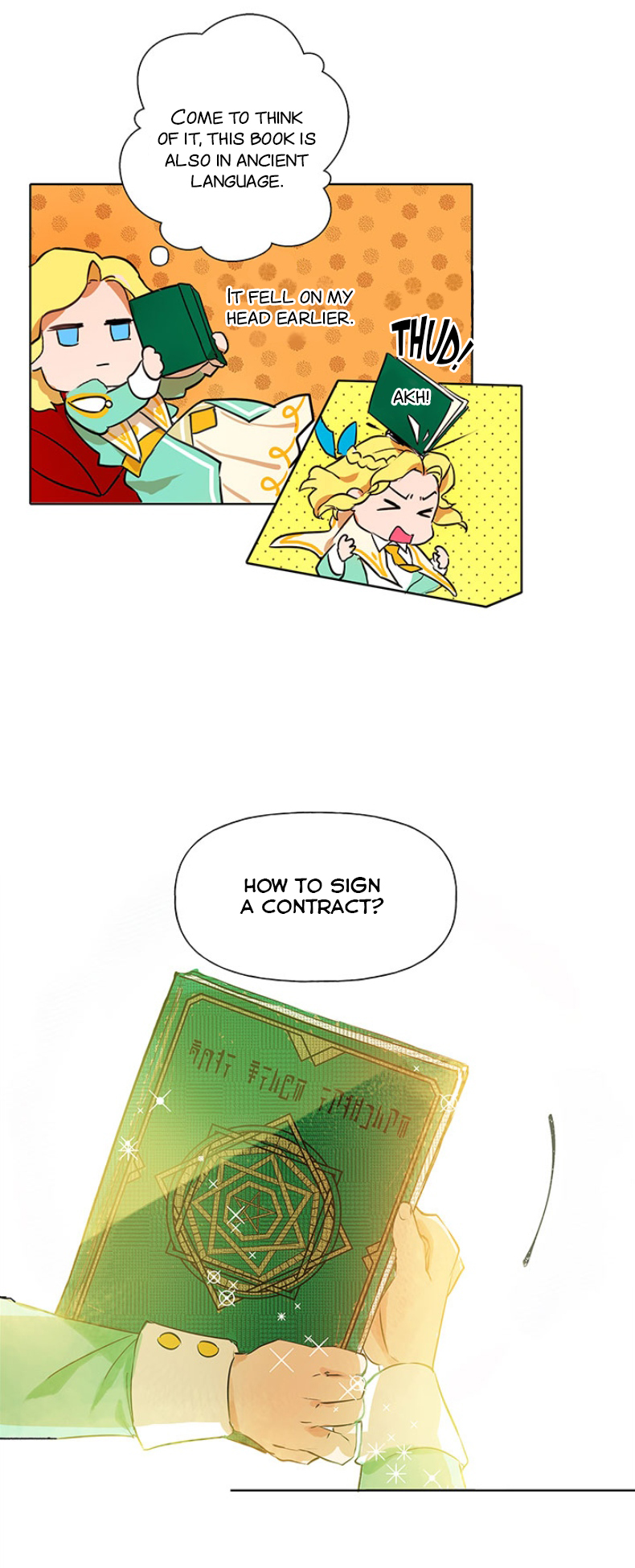 The Golden Haired Elementalist Chapter 2 page 27 - Chapter 2