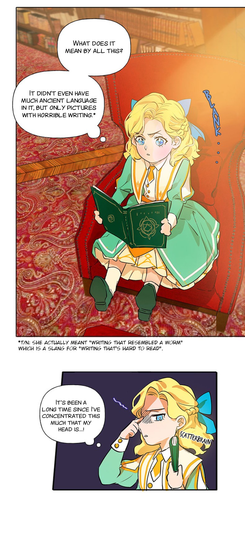 The Golden Haired Elementalist Chapter 2 page 30 - Chapter 2