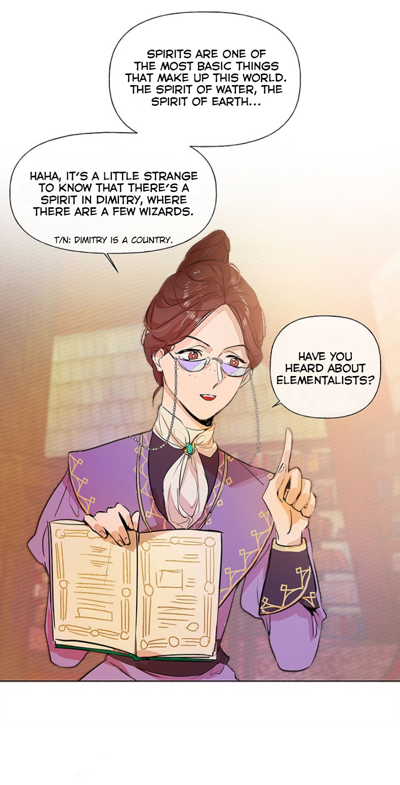 The Golden Haired Elementalist Chapter 2 page 33 - Chapter 2